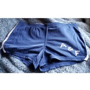 Abercrombie and Fitch gym shorts.